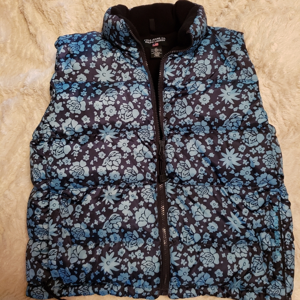 Polo jean company down vest
